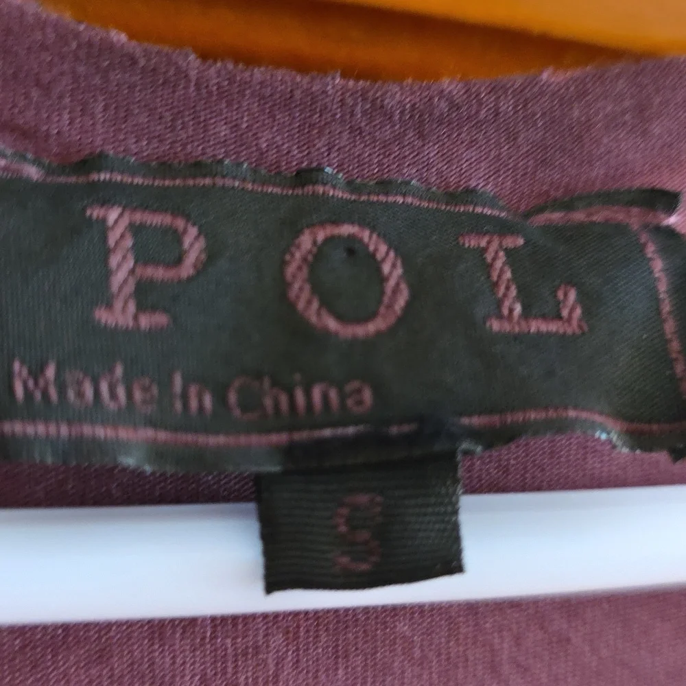 POL Asymmetric Racerback Tank Dress - Mauve Plum - Picture 2 of 8
